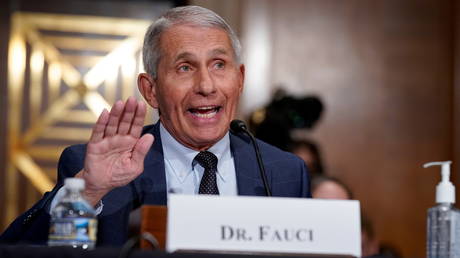 Dr Anthony Fauci (July 20, 2021 file photo) reportedly favored booster shots for all