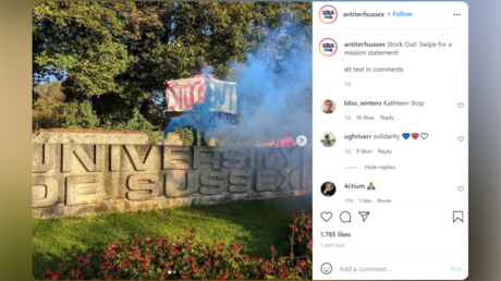 LGBTQ activists demand firing of &lsquo;transphobic&rsquo; academic at Sussex University, blast &lsquo;colonial s**t-hole&rsquo; UK & snub LGB Alliance