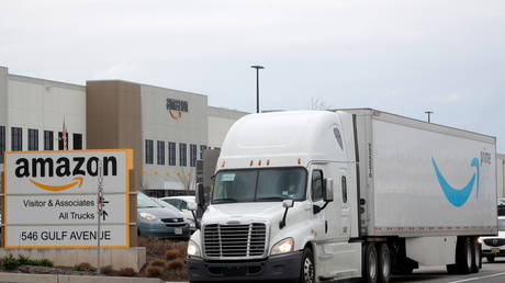 Former Amazon worker sues over unpaid time required for Covid-19 screenings