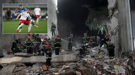 Batumi building collapse: Georgia to play World Cup qualifier without fans after tragedy but FIFA &lsquo;refuses to postpone game&rsquo;