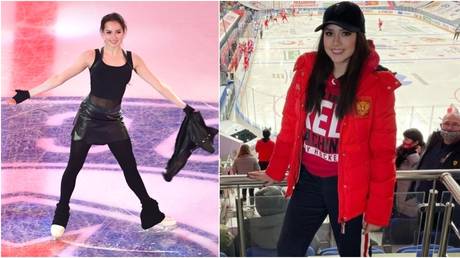 Teen figure skating queen Zagitova responds to ‘hate’ after claims she told Russian media ‘I have connections’ in hockey game row