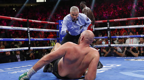 Some fans claimed Fury was helped by the referee. © Reuters