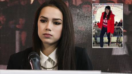 Alina Zagitova spoke out amid a reported press row. © Sputnik / Instagram @azagitova