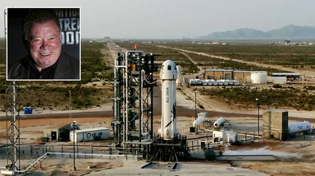 USS Enterprise&rsquo;s Captain Kirk to become oldest person in space, courtesy of Jeff Bezos