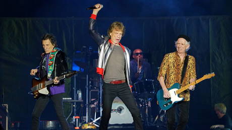 Rolling Stones concert in St. Louis. September 26, 2021. © Reuters / Lawrence Bryant