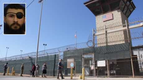 Camp 5 at the US Military's Prison in Guantanamo Bay, Cuba. © AFP / Thomas WATKINS; (nset) Abu Zubaydah. © Wikipedia