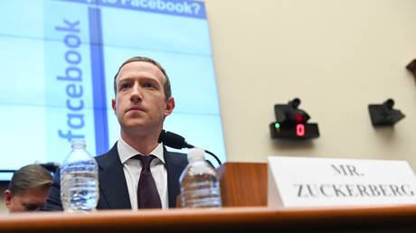 acebook Chairman and CEO Mark Zuckerberg testifies at a House Financial Services Committee hearing in Washington, U.S., October 23, 2019