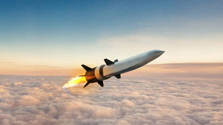 Artist's conception of a Hypersonic Air-breathing Weapons Concept (HAWC) missile © Raytheon Missiles & Defense / Handout via Reuters