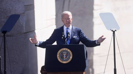 U.S. President Biden attends 10th anniversary celebration of Martin Luther King, Jr. Memorial in Washington