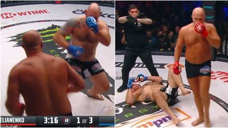 Last Emperor reigns supreme: Fedor Emelianenko claims sensational KO win on Bellator homecoming in Moscow (VIDEO)