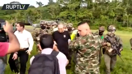 Colombia arrests most-wanted drug lord Otoniel in jungle raid involving 500 troops & 22 choppers