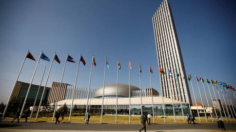 A general view shows the headquarters of the African Union (AU) building in Ethiopia's capital Addis Ababa (FILE PHOTO) © REUTERS/Tiksa Negeri