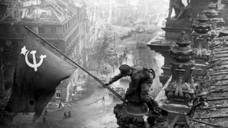 Equating Soviet Union to Hitler’s Nazi Germany could land Russians in jail under new plans put forward by country’s ruling party