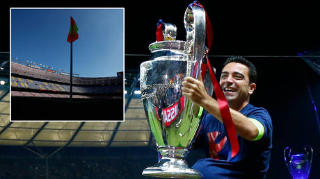 Barcelona set to confirm club legend Xavi Hernandez as new permanent boss as Sergi Barjuan takes temporary charge