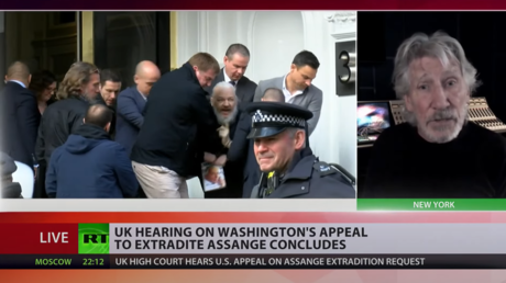 ‘If they destroy the free press, they destroy the world,’ Roger Waters says after UK court adjourns to rule on Assange extradition