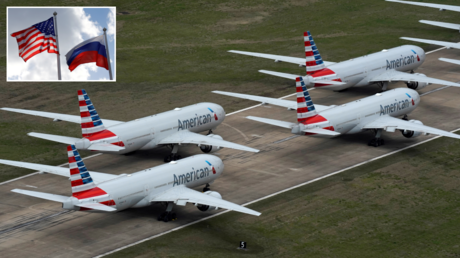 US announces new deal with Moscow to allow commercial flights through Russian airspace after firms warned planes could be grounded
