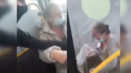 Elderly woman in Belgium called &lsquo;racist&rsquo;, thrown off bus with head injury after suspected fight with Moroccans (VIDEO)