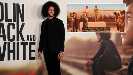 Colin Kaepernick has launched a new Netflix miniseries. © Reuters / Twitter / Netflix