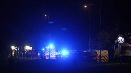 Multiple people injured after two trains collide inside tunnel near Salisbury, UK