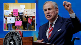 Texas governor accused of attacking trans kids & ‘rallying right with bullsh*t & fear’ over bill on gender participation in sports