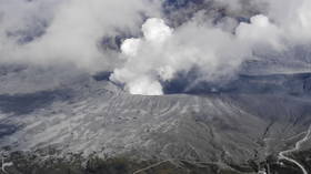Japan’s Mount Aso volcano erupts, spewing plumes of hot gas and ash (VIDEOS)