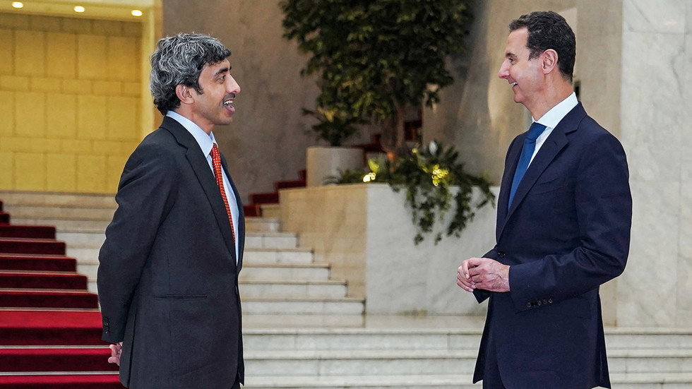 UAE FM visits Syria as US fumes over ‘normalization’