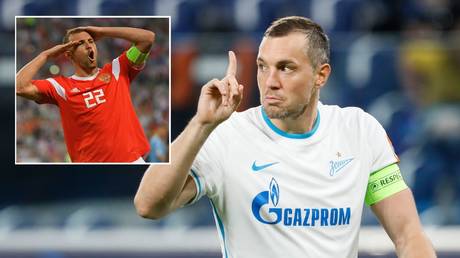 Dzyuba is not in the current Russia squad amid uncertainty over his future. © Sputnik