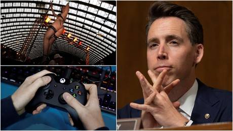 US men increasingly drawn to &lsquo;pornography and video games&rsquo; due to attacks on masculinity, senator claims