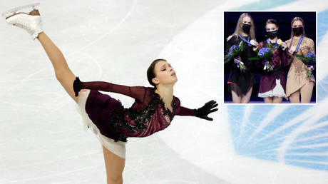 Quad-given talent: World champ Shcherbakova restores jump in style by taking Grand Prix gold as 15yo Khromykh seals silver (VIDEO)