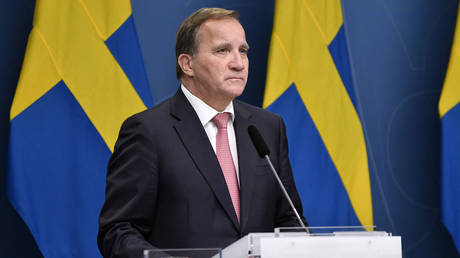 Swedish Prime Minsister Stefan Lofven. © AFP / Henrik MONTGOMERY