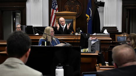 Judge Bruce Schroeder discusses charges against Kyle Rittenhouse during proceedings in Kenosha, Wisconsin