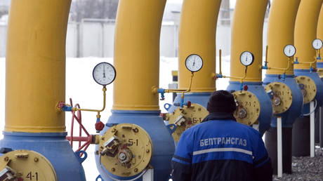 FILE PHOTO: A Yamal-Europe gas pipeline facility near Minsk, Belarus, 2009. © Ivan Rudnev/Sputnik