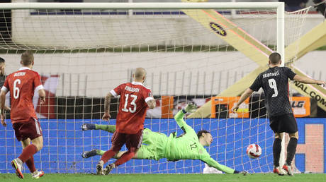 Heartbreak for Russia as late Croatia own-goal denies brave visitors automatic place at 2022 World Cup