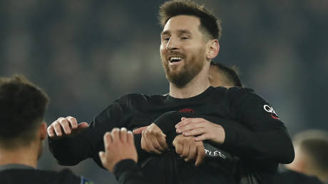 ‘Delighted’ Messi scores his first Ligue 1 goal – 3 months after joining PSG