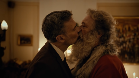 A scene from Posten's Christmas advert 'When Harry Met Santa'. © YouTube / Posten