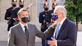 Макрон обвинил премьер-министра Австралии во лжи о сделке с подводными лодками