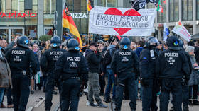 Столкновения, аресты, сотни протестов против мандатов Covid в Лейпциге (ФОТО, ВИДЕО)