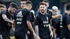 Smiling Messi trains with Argentina, fans claim lack of respect for PSG after injury absence