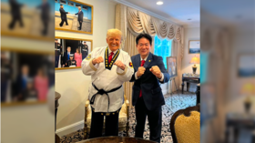 Trump awarded a black belt