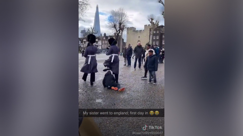 Queen’s Guard filmed mowing over boy in their path — RT World News