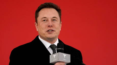 Tesla CEO Elon Musk attends the Tesla Shanghai Gigafactory groundbreaking ceremony in Shanghai, China January 7, 2019