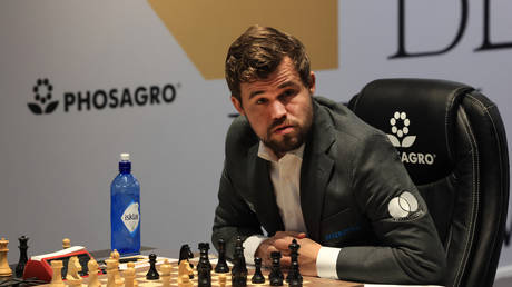 Magnus Carlsen claimed a grueling win over Ian Nepomniachtchi. © AFP