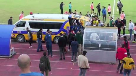 An Egyptian coach passed away after wild celebrations. © Twitter @AfricaSoccer_zn