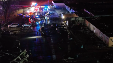 At least 70 feared killed by tornados, Kentucky governor says