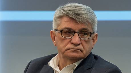 Film director Alexander Sokurov is seen here at the main headquarters of the Hermitage in St. Petersburg at the 'Open Library: Dialogs' project. © Sputnik / Aleksandr Gal'perin