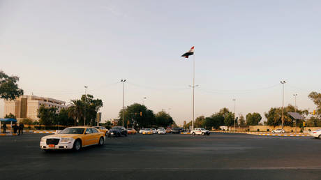 FILE PHOTO: Cars drive past the Green Zone of Baghdad, Iraq June 10, 2019  © REUTERS/Khalid Al-Mousily