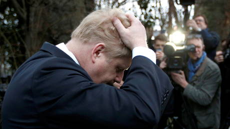 UK Prime Minister Boris Johnson in London, England. © Reuters / Peter Nicholls