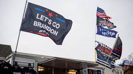 'Let's Go Brandon' became a chant across the US. © Reuters