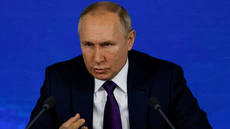 Vladimir Putin has discussed the controversy around transgender athletes © Evgenia Novozhenina / Reuters