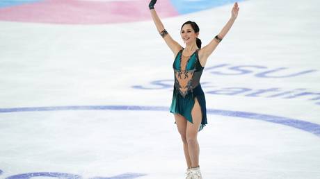 Elizaveta Tuktamysheva is one of Russia's most popular figure skaters. © Sputnik